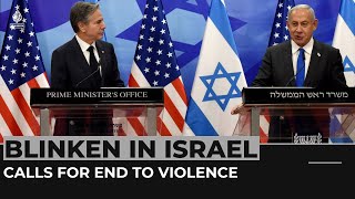 Blinken urges calm, reaffirms ‘ironclad’ US support for Israel