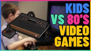 Kids Vs 80's Video Games.