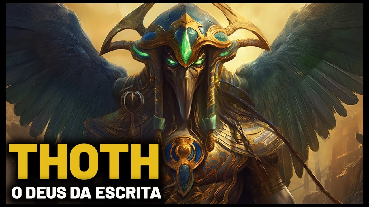 THOTH - O DEUS DA ESCRITA - MITOLOGIA EGÍPCIA