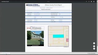 Create a Parcel Report