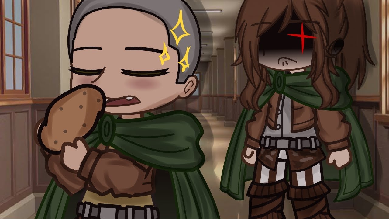 Another half of me !//Sasha & Connie//Attack on titan//Enjoy !