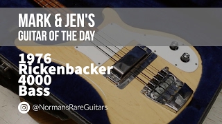 Video thumbnail for 1976 Rickenbacker 4000 Bass | Guitar of the Day by Normans Rare Guitars
