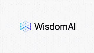 WisdomAIのご紹介 - 指先で操作できるデータインテリジェンス
