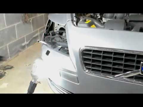 Volvo S40 Headlght washer nozzel replace