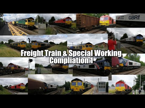 Freight Trains & Special Workings Compliation 1