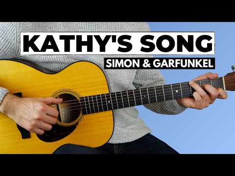 Kathy's Song (Simon & Garfunkel) - Full Guitar Lesson