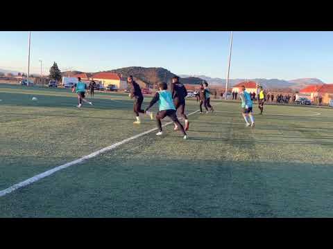 Japan team vs FK Decic 1nd Half