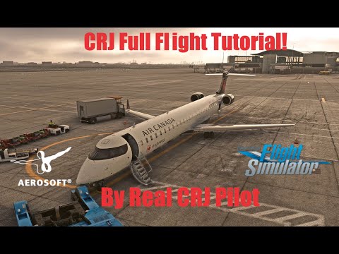 The only CRJ Tutorial you need.  Full CRJ flight Tutorial #aviation aviation #msfs2020