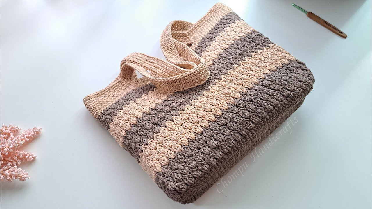 Super Easy Crochet Tote Bag | Chompu Handicrafts