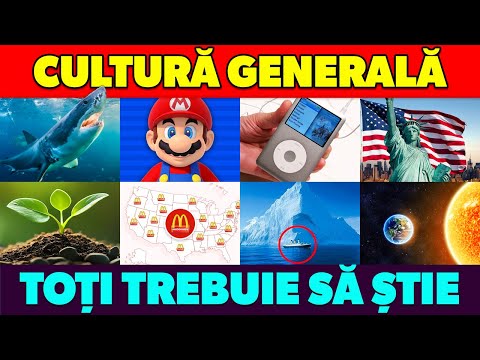 Test de Cultură Generală | 50 de Întrebări 🧠🤓📚