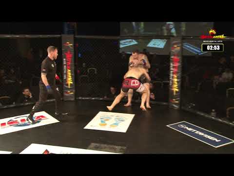 Battle Arena 59 March 2020 - Neil Derry V Elijas Paknys