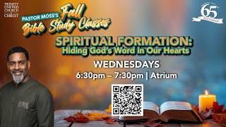 Rev. Dr. Otis Moss III | "Spiritual Formation: Hiding God's Word in Our Hearts" 10/14/26