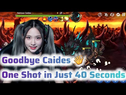 One Shot Caides Hell in 40 Seconds | Epic Seven Hunt Guide