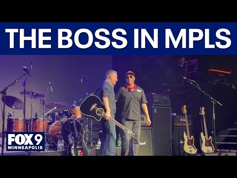 Bruce Springsteen, Tom Morello and more play Minneapolis protest concert