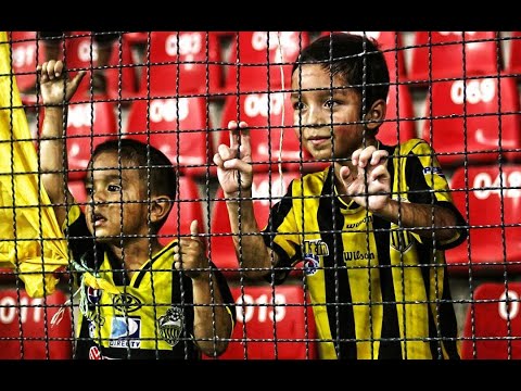 "TE SIGO DESDE PEQUEÑO // CÃNTICOS AURINEGROS // AVALANCHA SUR 1997" Barra: Avalancha Sur &bull; Club: Deportivo Táchira