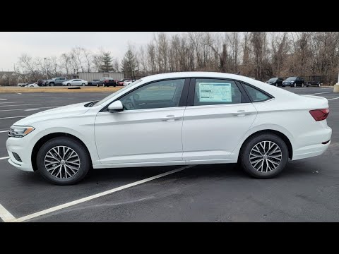 2021 VW Jetta 1.4T S in Pure White