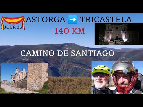 Tour de l'Europe en roue J36 Astorga /Tricastela en Espagne