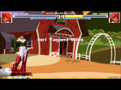 Kicking Ass as Iori Yagami (MUGEN Demonstration Video)