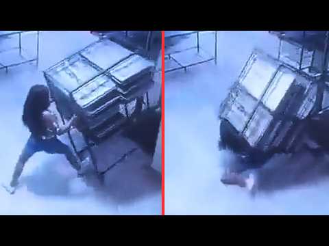 Work Accidents That Are Too Painful to Watch 💀