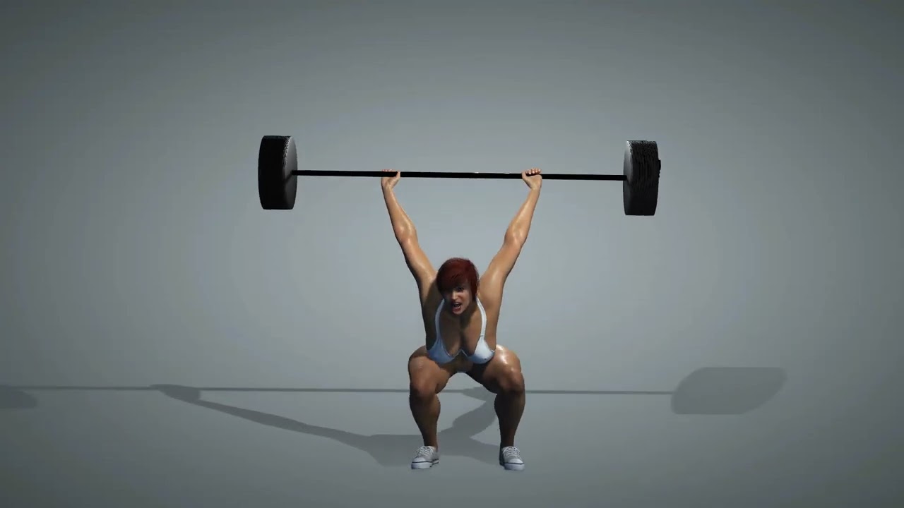 Weightlifter 3D Model