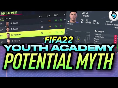 FIFA 22 YOUTH ACADEMY : POTENTIAL GUIDE