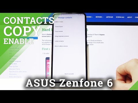 How to Copy Contacts from and to ASUS Zenfone 6 – Easy Contacts Transfer