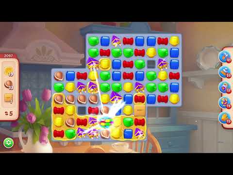 Homescapes Level 2097 - 18 Moves - No Boosters