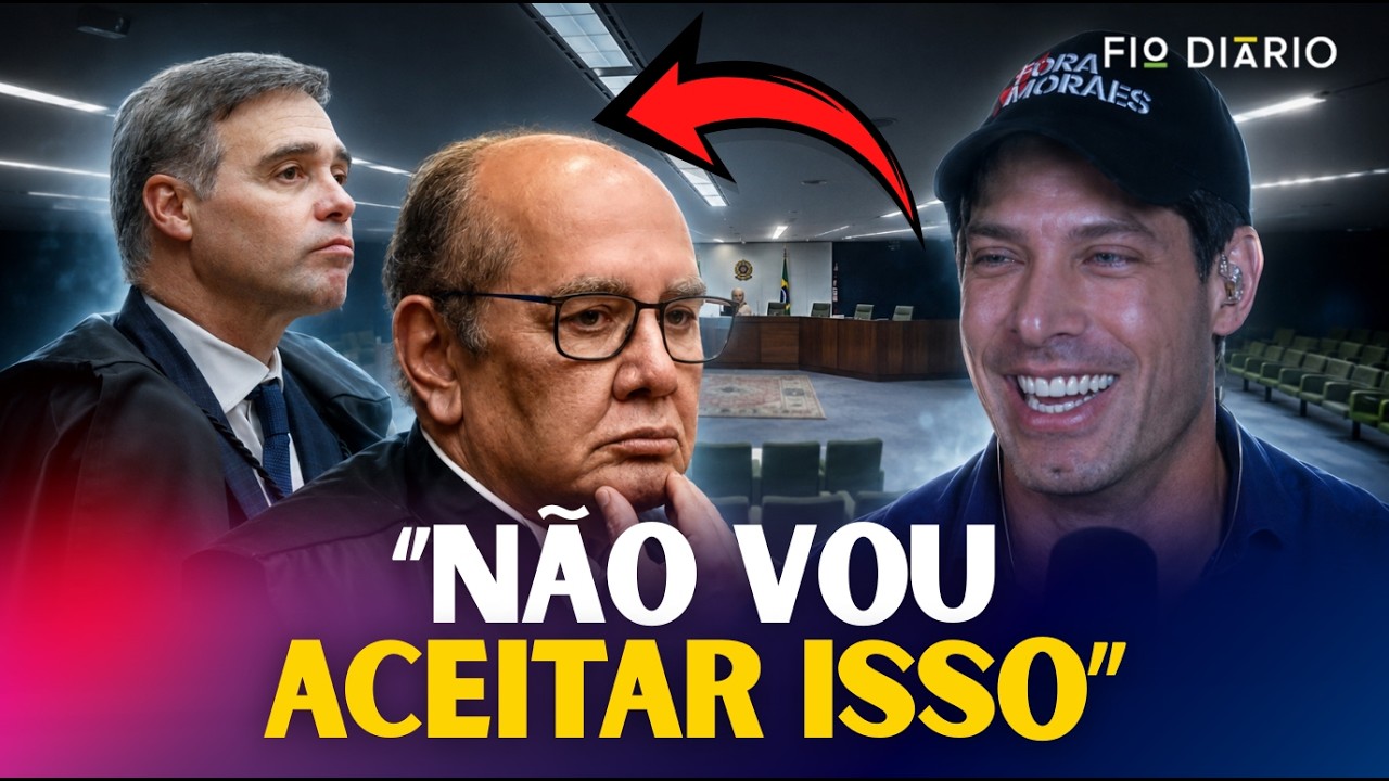 ANDRÉ MENDONÇA FALA O QUE GILMAR MENDES NÃO QUERIA OUVIR