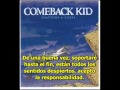 Comeback Kid - The Concept Stays (En Español ...