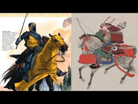 Caballero vs Samurai siglo 12