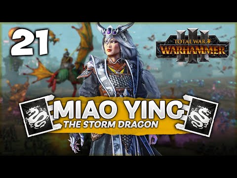 BREAKING THE RAGE OF KHORNE! Total War: Warhammer 3 - Miao Ying - Grand Cathay Campaign #21