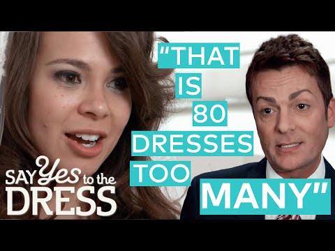 Bride Has Tried On 100 Dresses! | Say Yes To The Dress
