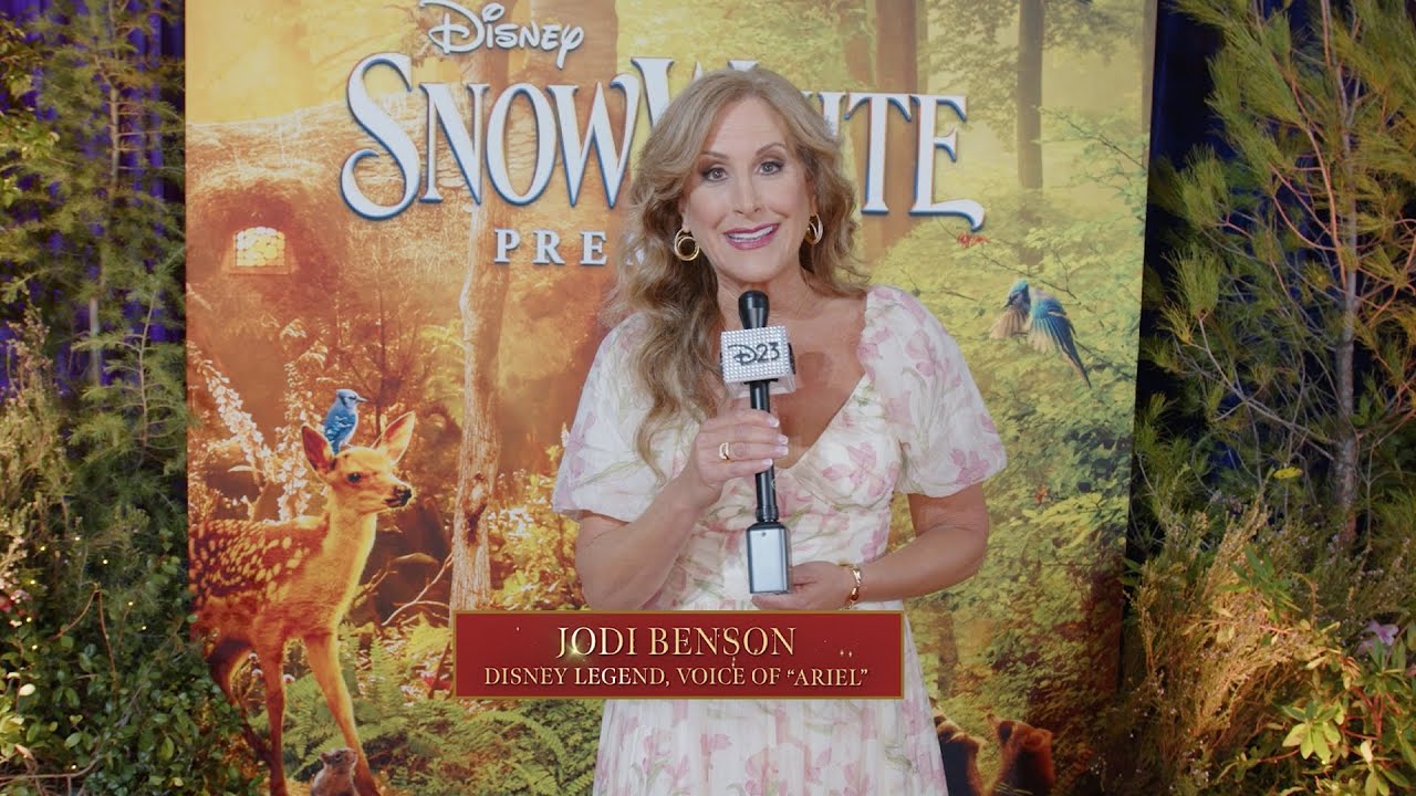 Jodi Benson, Voice of Ariel, Hosts Red Carpet Premiere