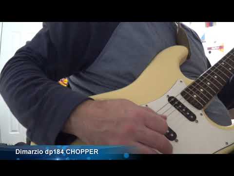 Duncan Designed SC101 VS DiMarzio DP184 Chopper Strat bridge