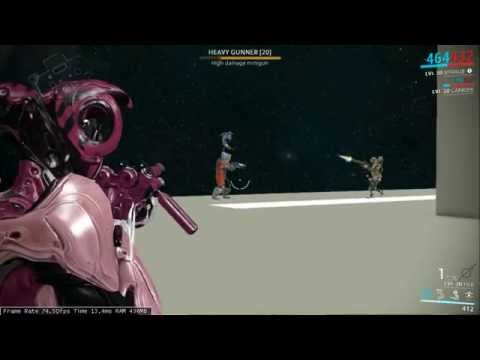 Warframe - Corpus Tech vs Heavy Gunner