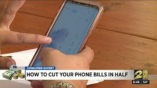 How to lower your cell phone bill today