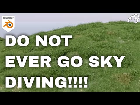 Animated Short Film blender - Skydiving - Dad Joke