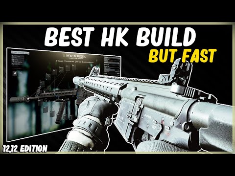 BEST HK 416A5 BUILD BUT FAST - EFT ESCAPE FROM TARKOV - HIGH ERGO LOWEST RECOIL  - 12.12
