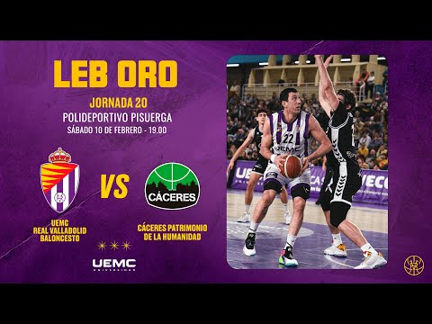 RESUMEN | J20 LEB Oro: UEMC Real Valladolid Baloncesto 99 - 72 Cáceres Patrimonio de la Humanidad