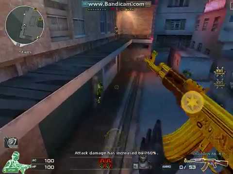 crossfire NA/UK golden ak 47 game play -HMX-