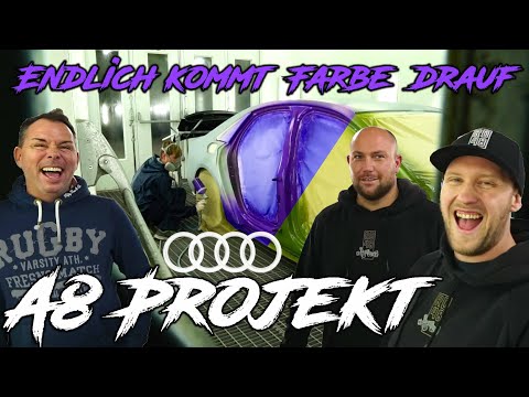 Audi A8 Projekt I #11 Endlich kommt die Farbe drauf I RD48