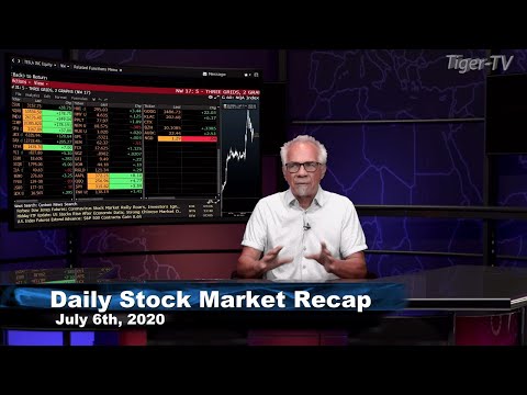 July 6th, Daily Stock Market Recap with Tom O'Brien - 2020