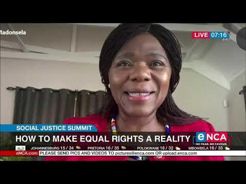 Discussion Thuli Madonsela talks social rights