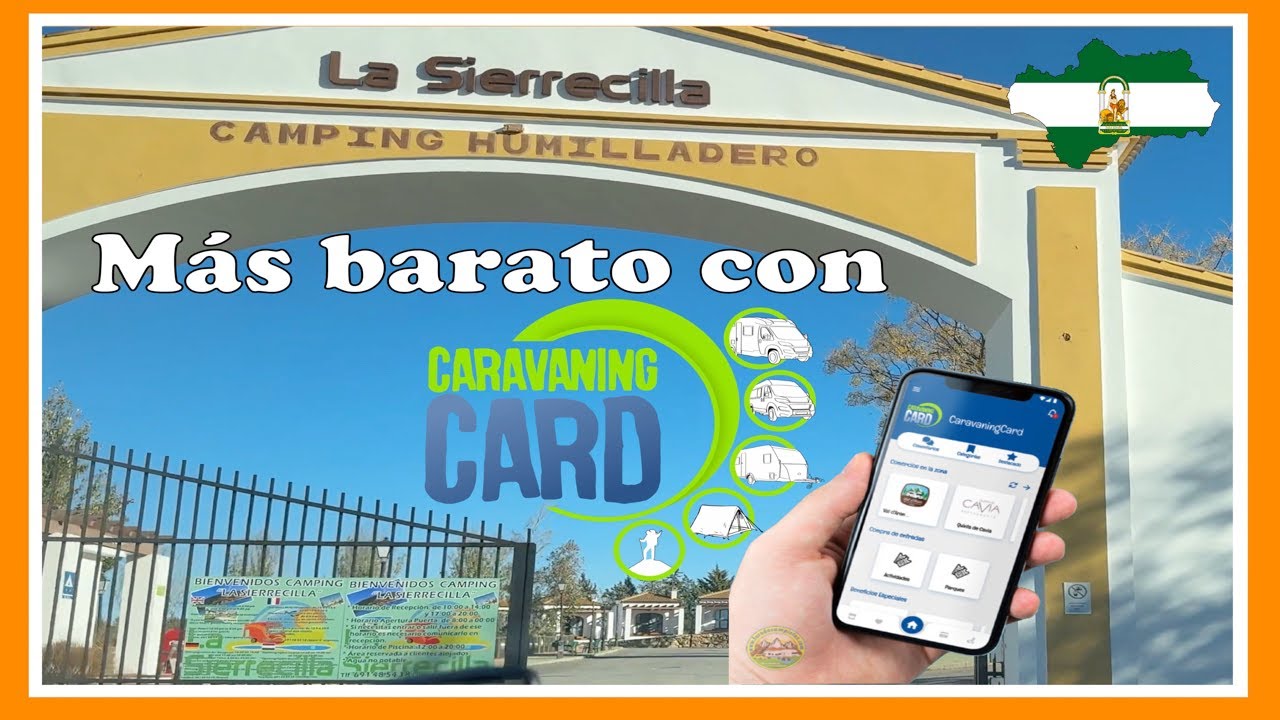 Camping LA SIERRECILLA más barato con CARAVANING CARD