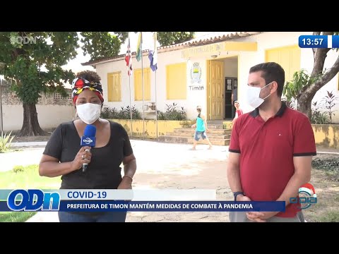 Prefeitura de Timon mantém medidas de combate à pandemia 14 12 2021