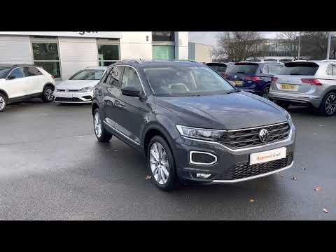 Approved Used Volkswagen T-Roc SEL 1.5TSI 150PS DSG in Urano Grey - DG71BKV