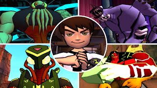 Ben 10 Protector of Earth - All Bosses/All Boss Fights (With Cutscenes) + ENDING (PS2, PSP)