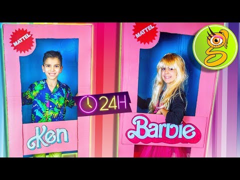 24 HORAS siendo BARBIE y KEN en CARNAVAL