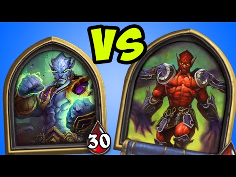 What happens when Prince Malchezaar meets Lord Jaraxxus... (One Night in Karazhan Hearthstone)