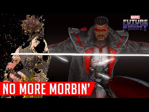 Blade tried to go RAGE MODE but Morbius said... - Marvel Future Fight